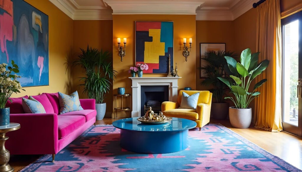 The Power of colors in Interior Design in 2025