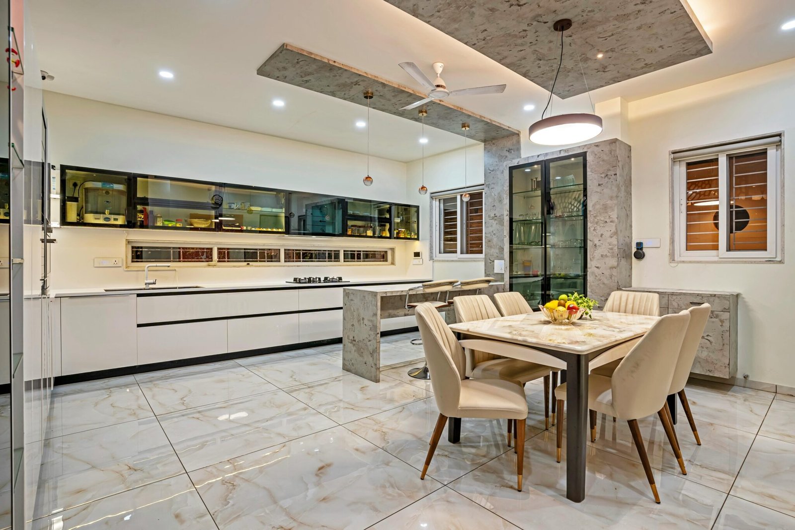 Modular kitchen interiors image