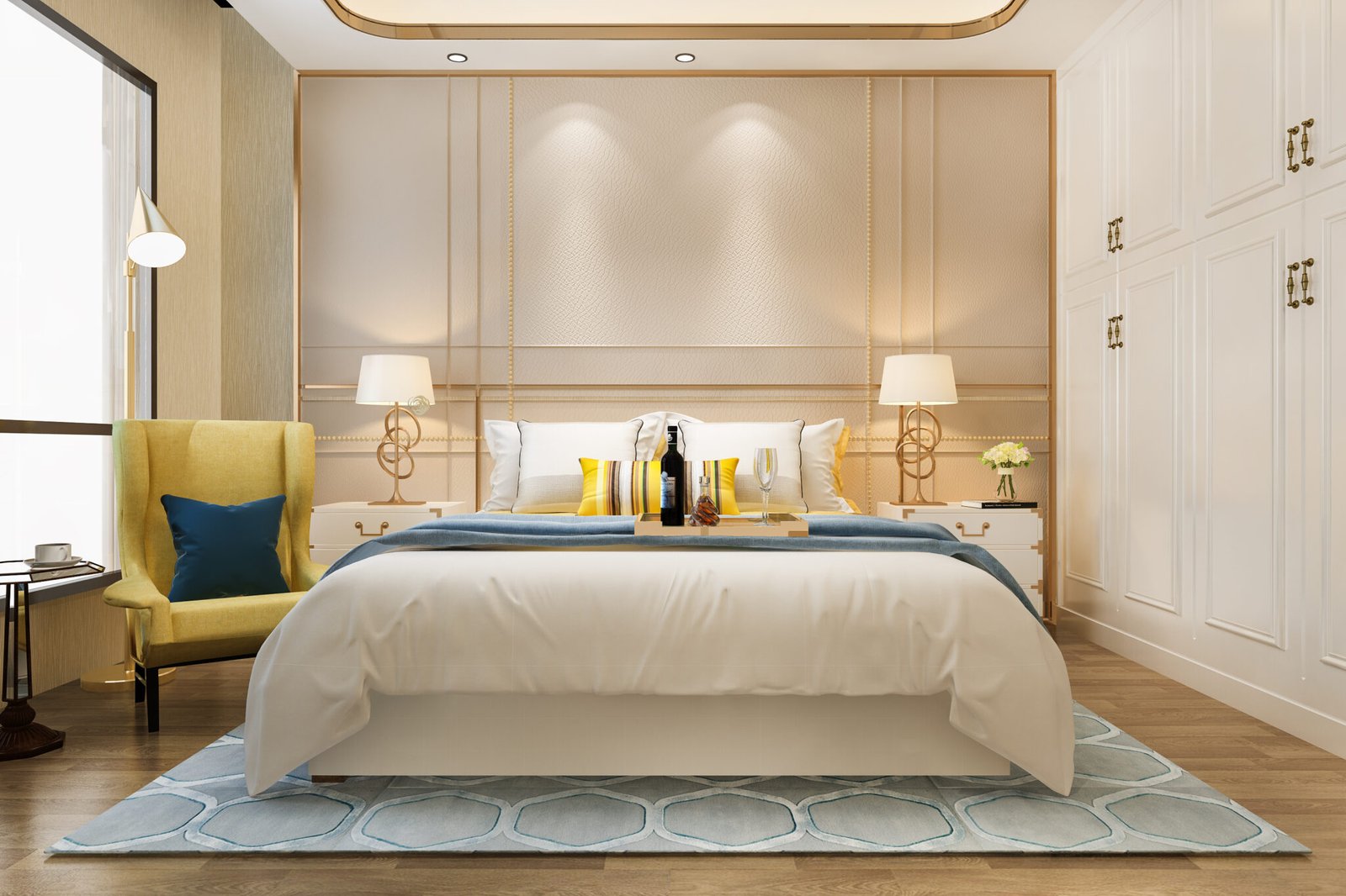 Bedroom interiors image