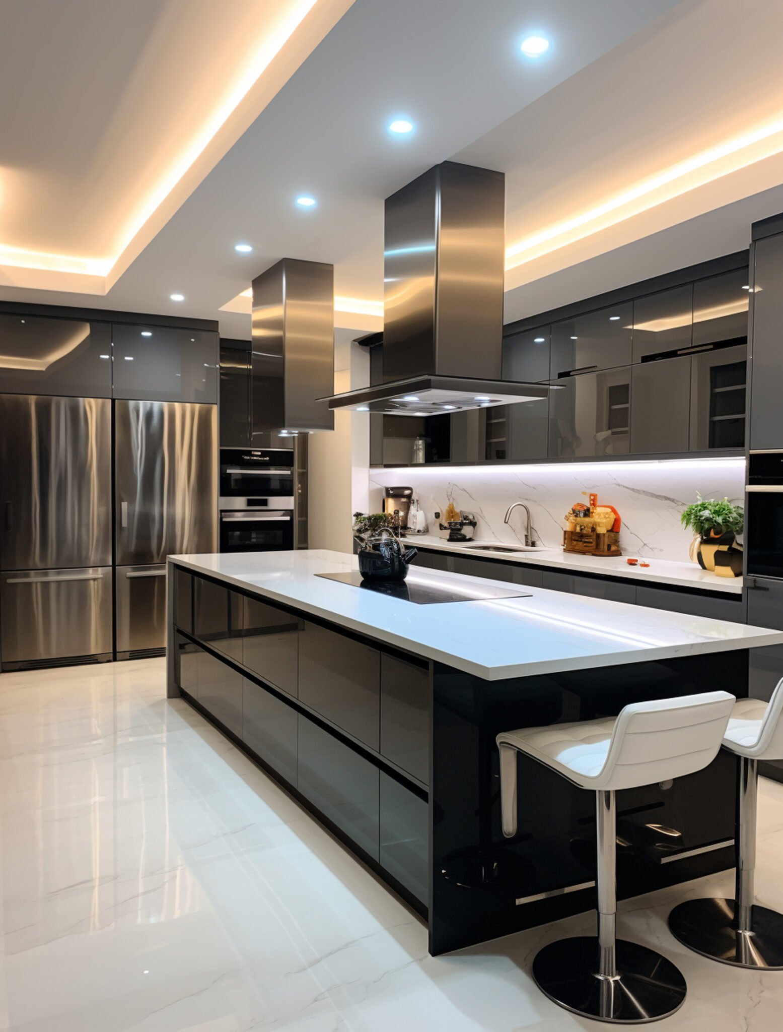 Modular kitchen interiors image