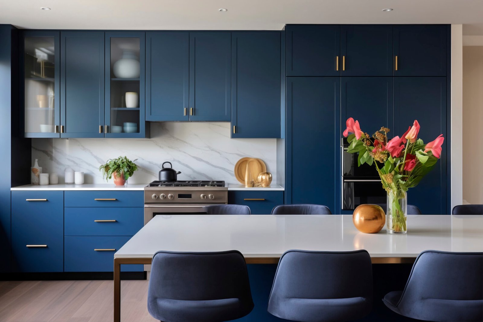 Modular kitchen interiors image
