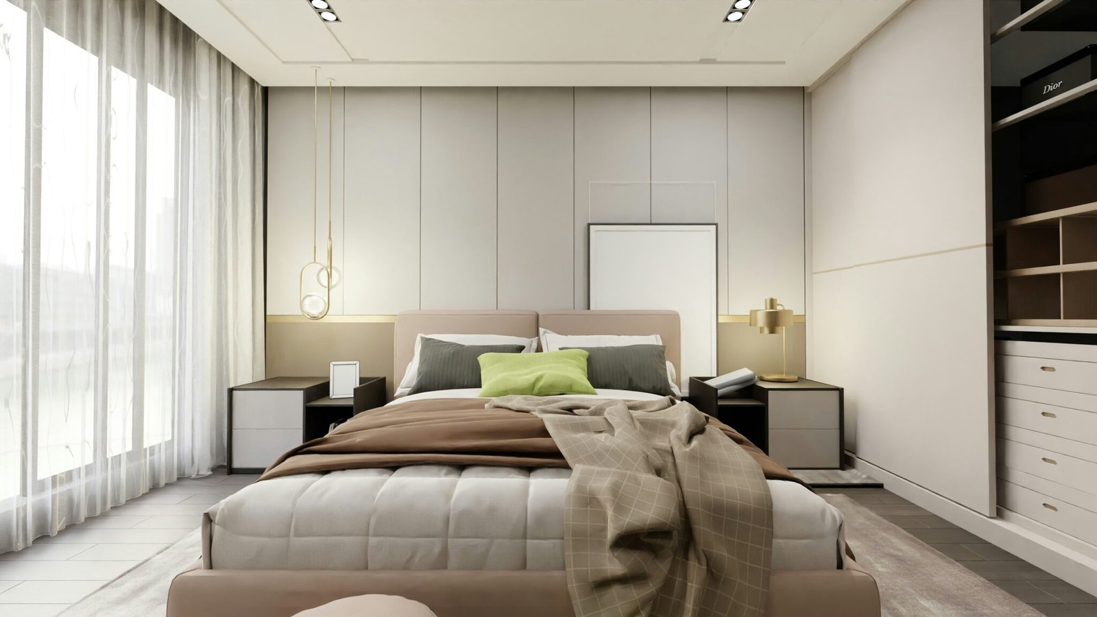 Bedroom interiors image