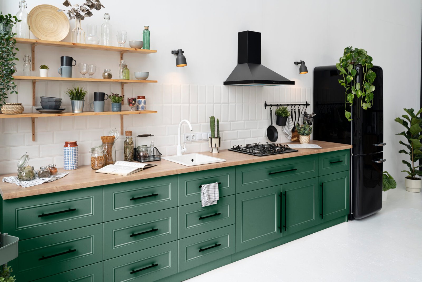 Modular kitchen interiors image