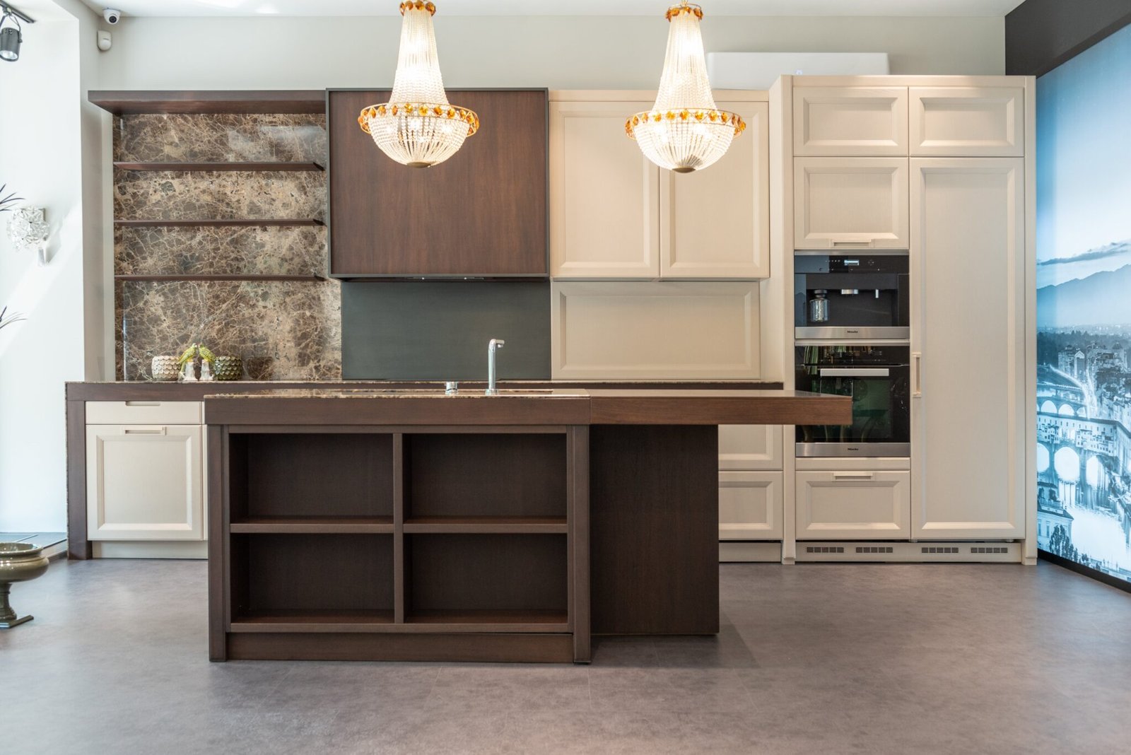 Modular kitchen interiors image