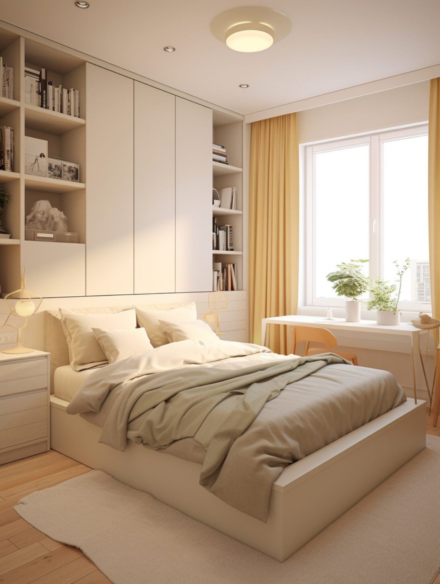 Bedroom interiors image