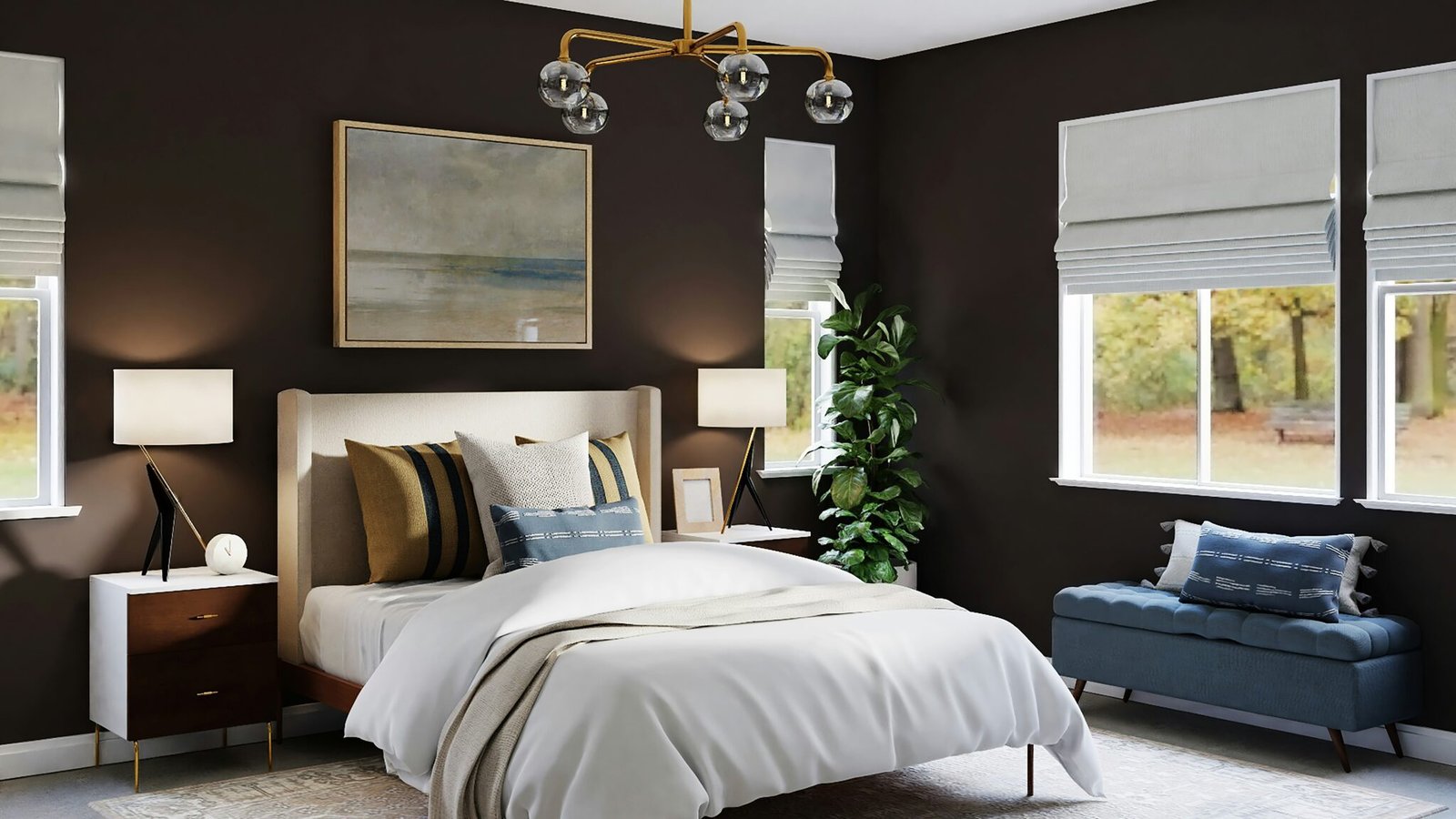 Bedroom interiors image