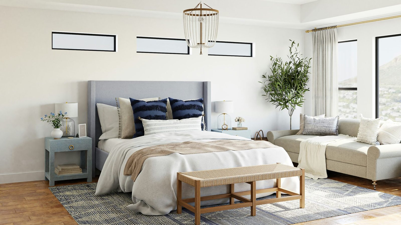 Bedroom interiors image