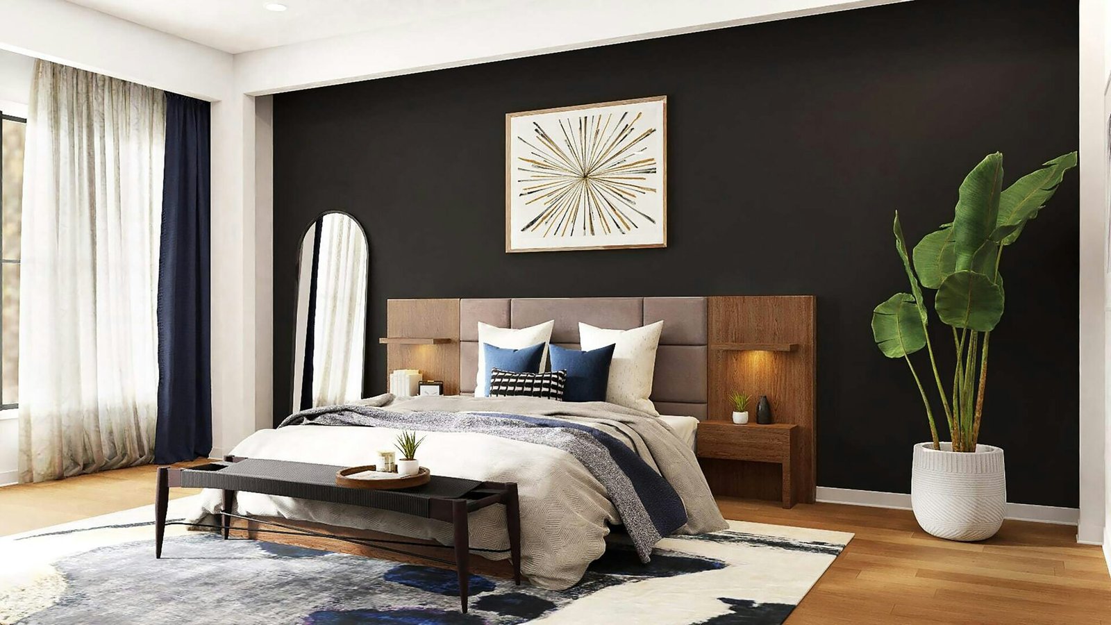 Bedroom interiors image