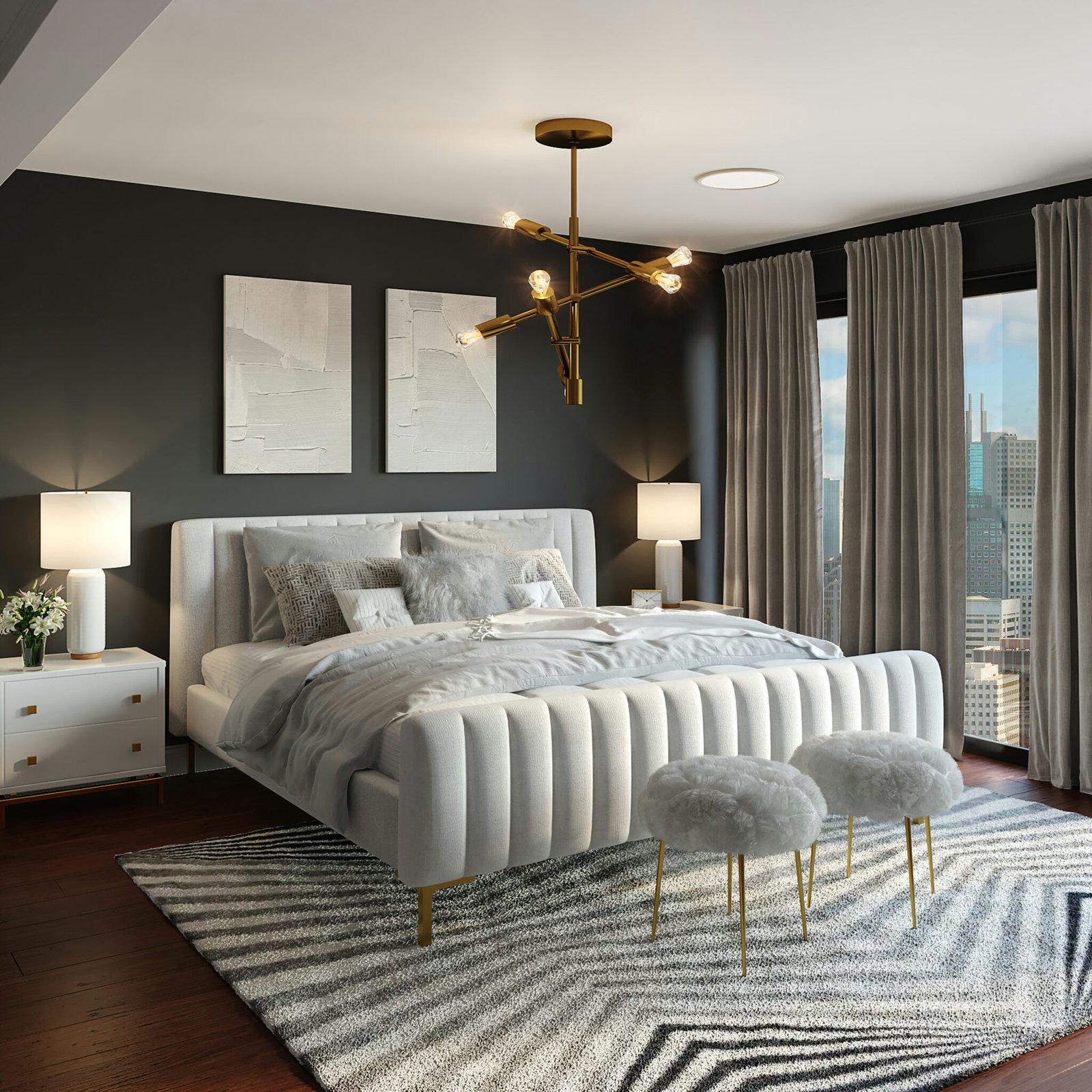 Bedroom interiors image