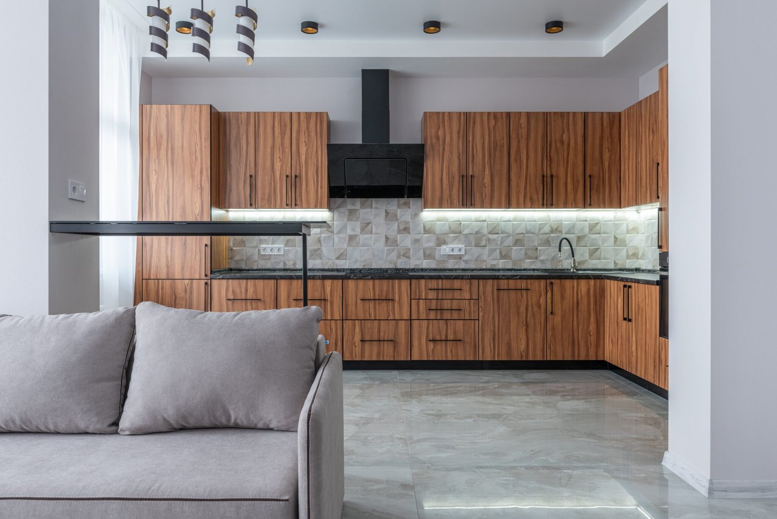 Modular kitchen interiors image